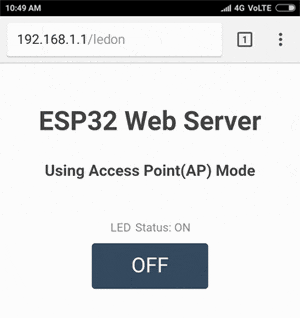 ESP32 - mode AP
