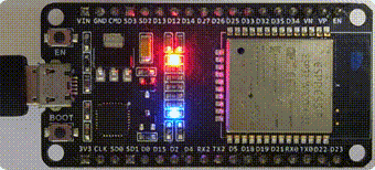 ESP32 MicroPython - LED blik