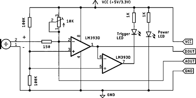 Sound Sensor KY037-Diagram