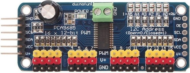 pca9685 servo driver