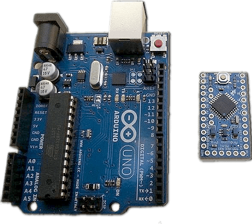 Srovnání Arduino UNO a Arduino Pro Mini