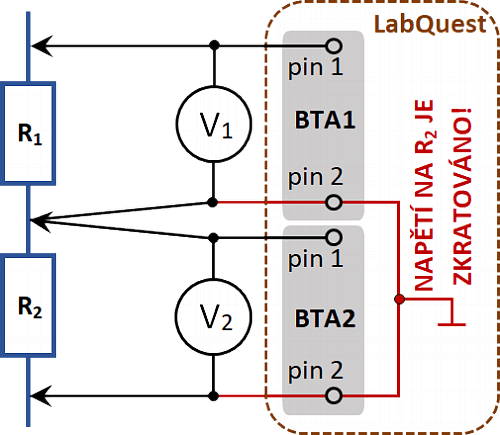 problem dvou voltmetrů VP-BTA v jenom zapojení