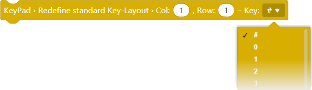 mBlock MAXI Starter Kit - KeyPad - 4