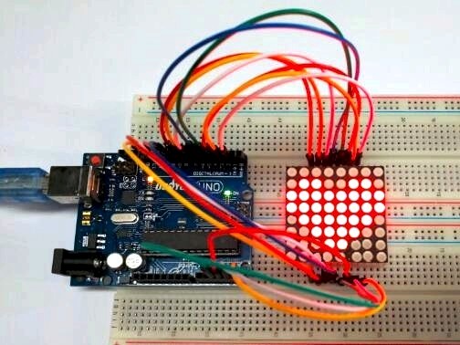 Arduino and LED matrix