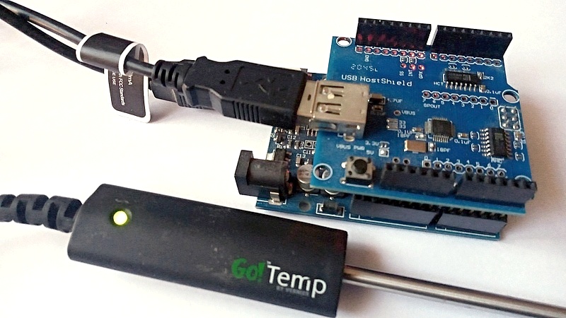Arduino UNO - Vernier Go!Temp