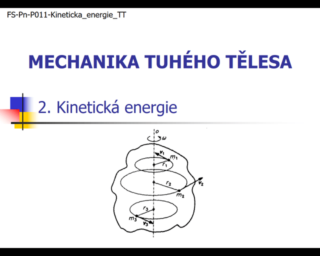kineticka energie